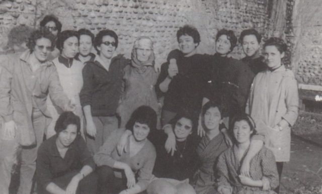 Gaby Gimenez à la prison de Pau (deuxième en haut à droite)