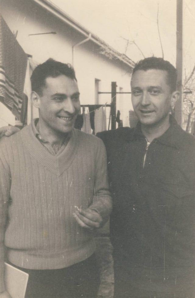 Georges Hadjadj et Robert Manaranche (Camp de Lodi)