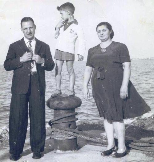 La famille Gallinari à Béjaïa