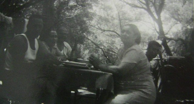 Georges et Fernande Gallinari au Corso