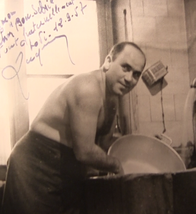 René Zaquin au camp de Lodi