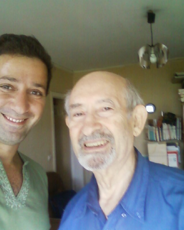 Avec Sadek Hadjeres