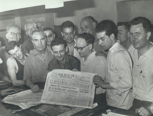Zannettacci et Alleg (reparution d'Alger Républicain)