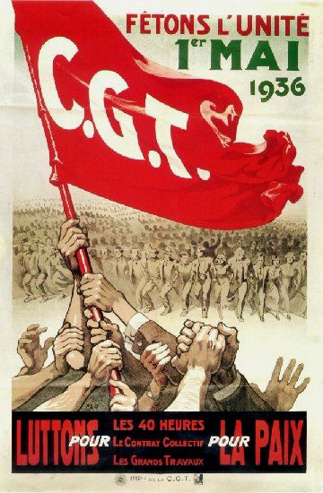 Affiche CGT (1er mai)