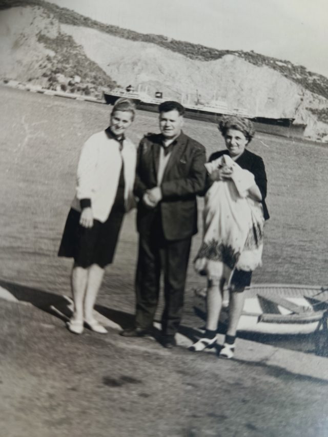 André Ruiz en famille à Alger